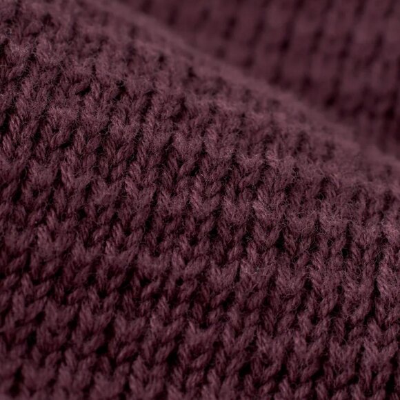 NEW Sweater Knit Polo (The Sebastian Long Sleeve Polo - Amethyst) - Picture 7 of 8
